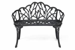 Скамья Secret De Maison Strauss (Штраус) алюминиевый сплав, 99хх56х76см, черный черный алюминиевый сплав