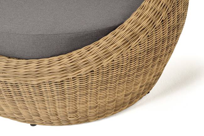 "Барселона" диван из искусственного ротанга трехместный, цвет соломенный "Барселона" диван из искусственного ротанга трехместный, цвет соломенный