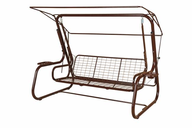 Садовые качели ТОРНАДО LUX шоколад