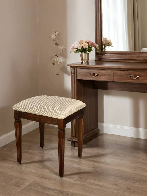 Банкетка Васко В 107Н орех, Атина золотой Банкетка Васко В 107Н орех, Атина золотой