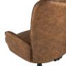 Кресло Ирис вращающееся коричневое
