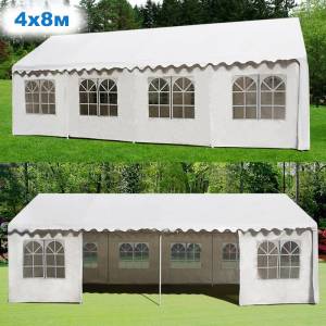 Шатер Павильон 4x8м. для летней веранды Шатер Павильон 4x8м. для летней веранды