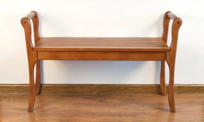 Банкетка с подлокотниками Лулу, орех Банкетка с подлокотниками Лулу, орех