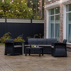 Комплект мебели LILY с трехместным диваном