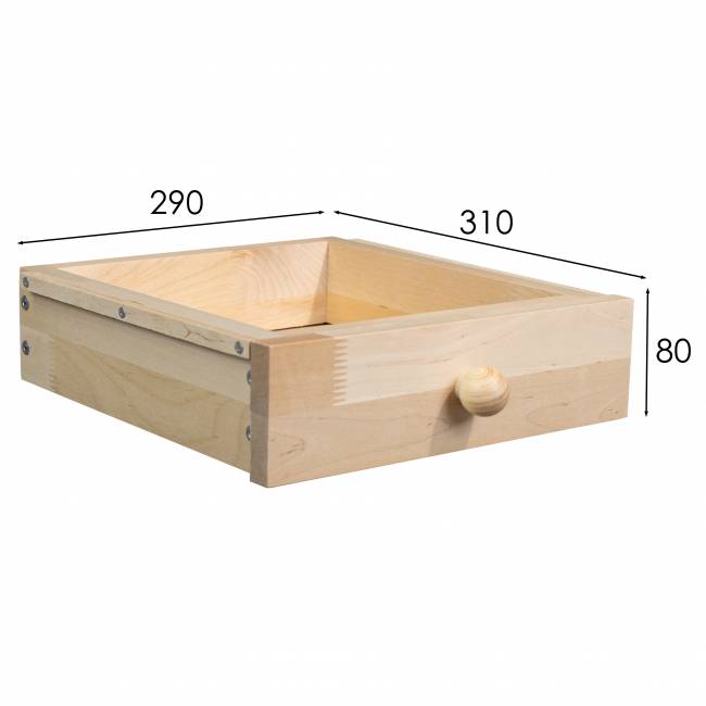 Тумба с баром и корзинами лак