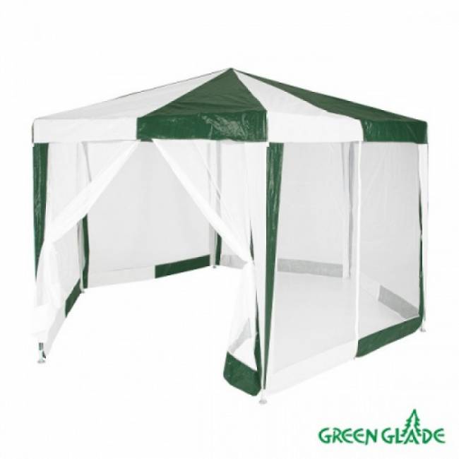 Тент садовый Green Glade 1001 2х2х2х2,6м полиэтилен Тент садовый Green Glade 1001 2х2х2х2,6м полиэтилен