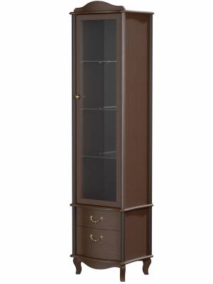 Шкаф-витрина Джульетта, орех Л