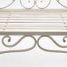 Скамья Secret de Maison BEAUJOLAIS (mod. PL08-8574) металл, 136х46х96см, белый антик (antique white) белый металл