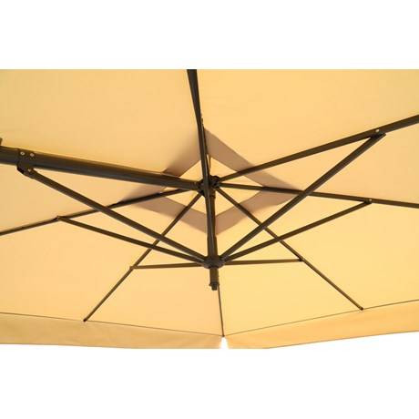 Зонт квадратный от солнца на боковой опоре 3,0 м Зонт квадратный от солнца на боковой опоре 3,0 м