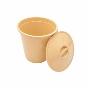 Бак круглый с крышкой 80л., светло-коричневый Бак круглый с крышкой 80л., светло-коричневый