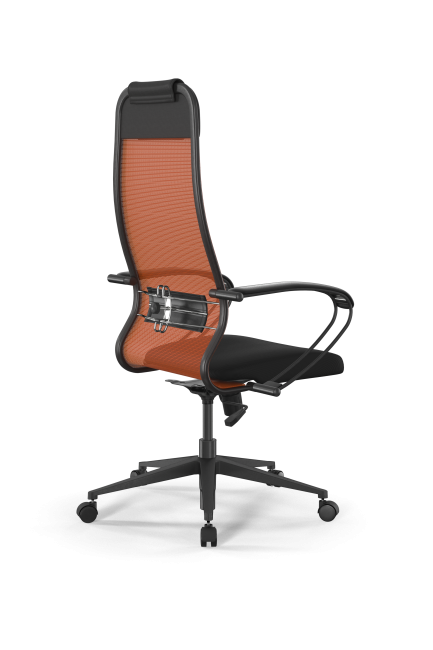 Кресло Sit 10 B1-111K - X2+UMF(X1) /Ub00/Wh00/K1bL(M09.B11.G19.W02), оранжевый-черный
