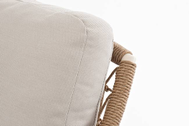 "Венеция" лаунж-зона из искусственного ротанга, цвет соломенный "Венеция" лаунж-зона из искусственного ротанга, цвет соломенный