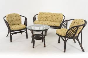 Комплект для отдыха 01/16 Темный коньяк Комплект для отдыха 01/16 Темный коньяк