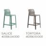 Стул пластиковый полубарный Net Stool Mini горчичный 485х510х900 мм Стул пластиковый полубарный Net Stool Mini горчичный 485х510х900 мм