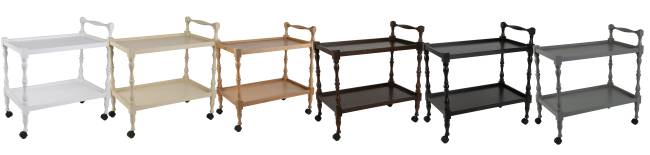 Стол сервировочный Бридж белый Стол сервировочный Бридж белый