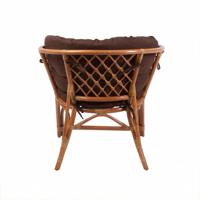 Комплект кофейный из нат. ротанга "Багама S" (2+1), коньяк Комплект кофейный из нат. ротанга "Багама S" (2+1), коньяк