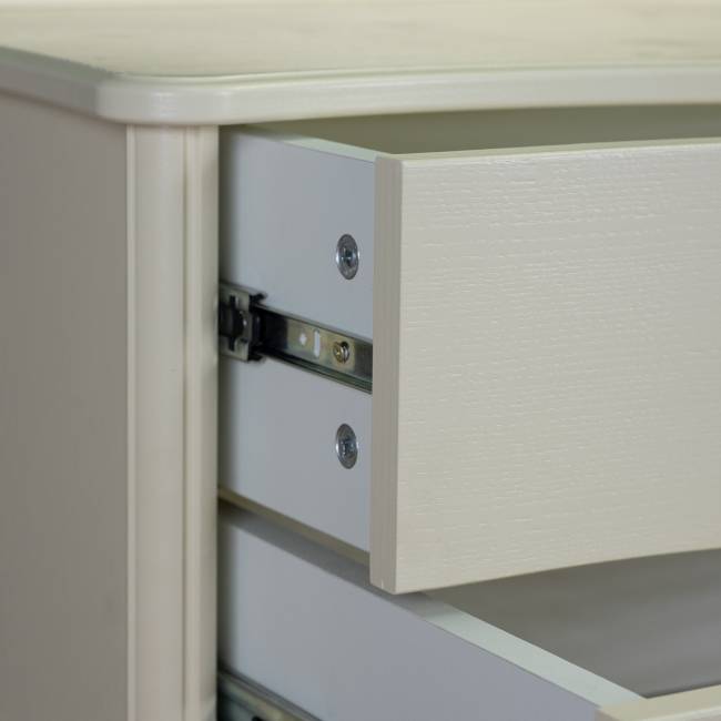 Тумбочка Джульетта широкая 2 ящика дуб шампань Л