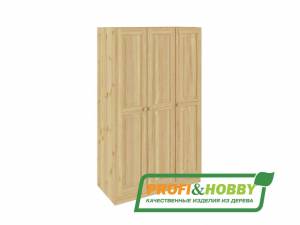Шкаф трехдверный сосна, без покраски