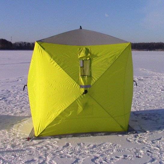 Палатка для зимней рыбалки куб Сахалин 2