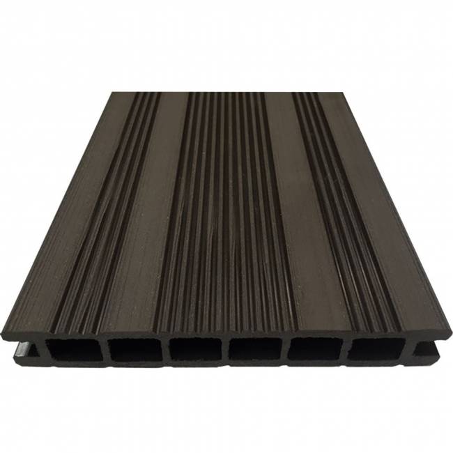 Террасная доска ECODECK (ЭКОДЕК) шовная, 23,5*165*4000 мм, венге