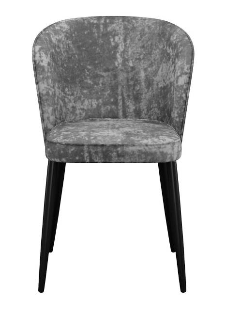 Стул DikLine 348 поворотный M13 светло-серый, ножки черные Стул DikLine 348 поворотный M13 светло-серый, ножки черные