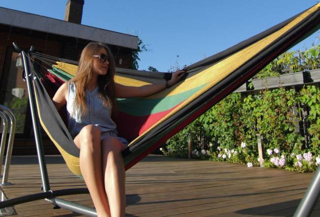 Гамак одноместный REGGAE мультицвет Гамак одноместный REGGAE мультицвет