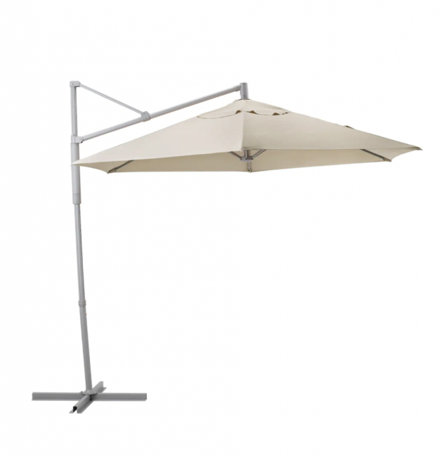 Зонт от солнца, подвесной, "Сегмент" 3. м бежевый