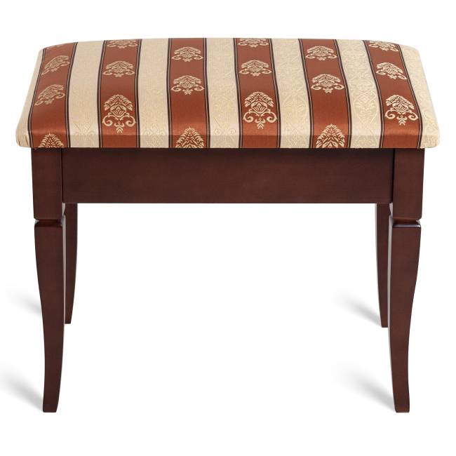 Банкетка Ретро М с ящиком средне-коричневый, ткань полоса коричн. Банкетка Ретро М с ящиком средне-коричневый, ткань полоса коричн.