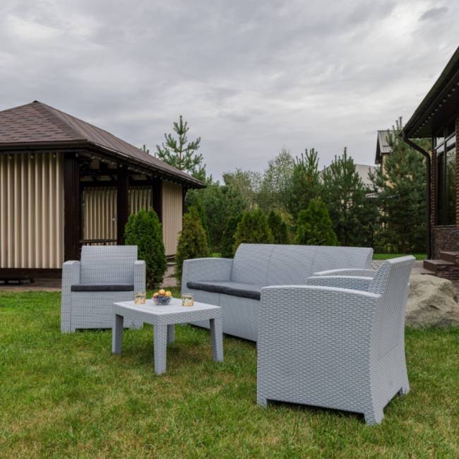 Комплект мебели LANA М светло-серый Комплект мебели LANA М светло-серый