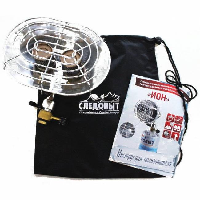 Обогреватель газовый портативный Следопыт Ион PF-GHP-S01 Обогреватель газовый портативный Следопыт Ион PF-GHP-S01