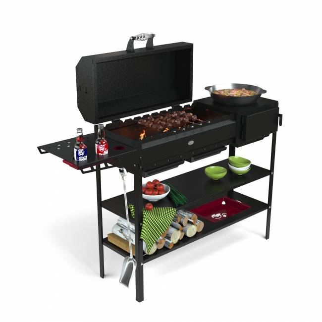 Мангал разборный «Clever heat max», ST3, 3мм Мангал разборный «Clever heat max», ST3, 3мм