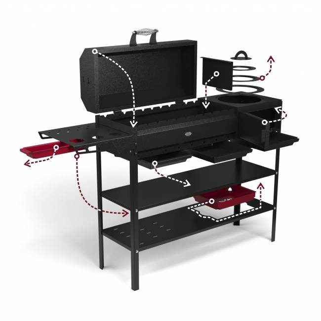 Мангал разборный «Clever heat max», ST3, 3мм Мангал разборный «Clever heat max», ST3, 3мм