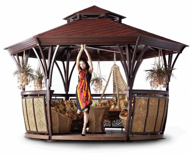 Беседка "Грация L" полиамидная