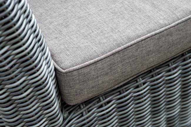 "Капучино" диван из искусственного ротанга двухместный, цвет графит "Капучино" диван из искусственного ротанга двухместный, цвет графит