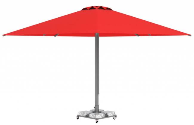 Зонт профессиональный 4х4 м Mega Telescopic Manual 4000х4000 мм