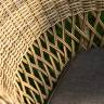 "Дольче" обеденная группа из искусственного ротанга, цвет соломенный "Дольче" обеденная группа из искусственного ротанга, цвет соломенный
