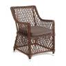 "Латте" плетеное кресло из искусственного ротанга, цвет коричневый