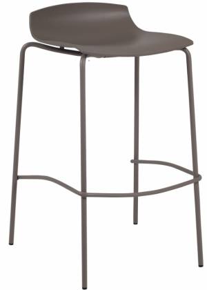 Табурет пластиковый барный X-Treme BSS Pro тортора 520х510х830 мм