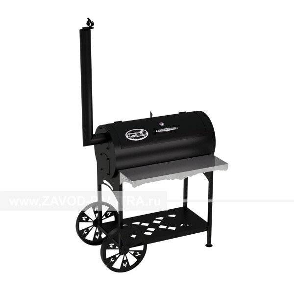 Гриль-Смокер L, из стали толщиной 4 мм в термостойкой покраске