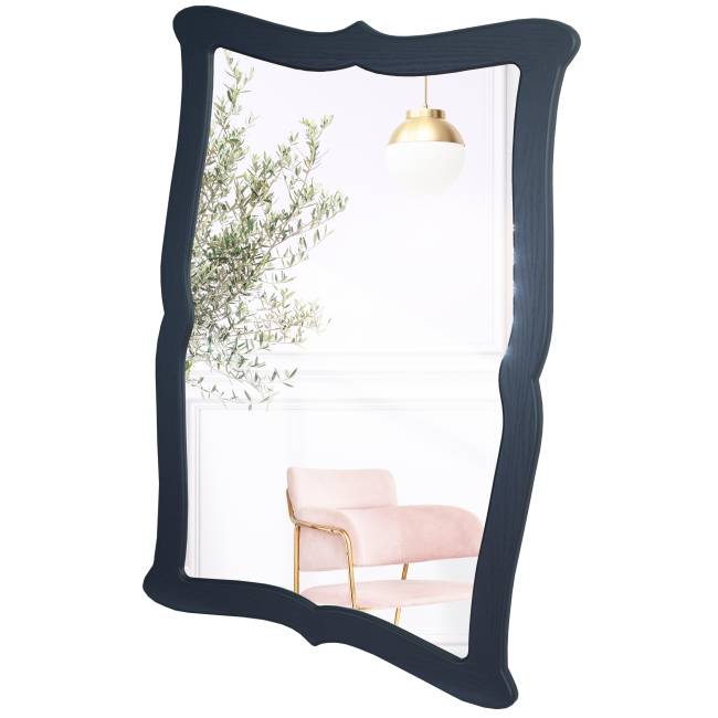 Зеркало навесное Берже 23 серый графит 97 см х 67 см