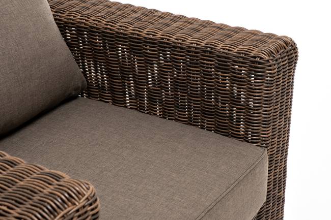 "Боно" кресло из искусственного ротанга, цвет коричневый "Боно" кресло из искусственного ротанга, цвет коричневый