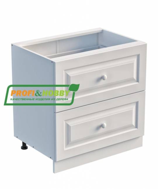 Тумба 2 ящика 800 х 560 х 720 сосна, без покраски Тумба 2 ящика 800 х 560 х 720 сосна, без покраски