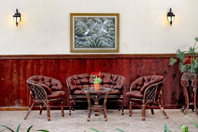 Комплект кофейный из нат. ротанга "Багама" S