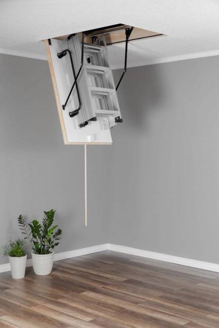 Алюминиевая чердачная лестница Alu-Profi Lite Алюминиевая чердачная лестница Alu-Profi Lite