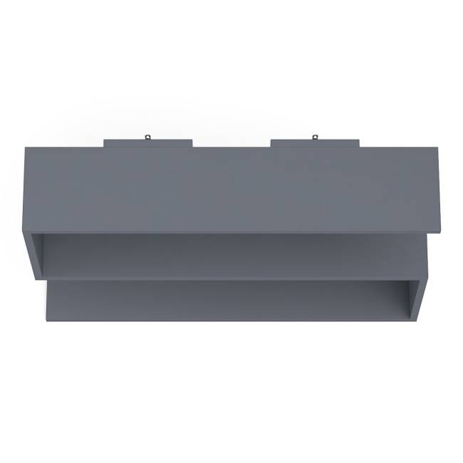 Полка навесная Мори 900 цвет графит