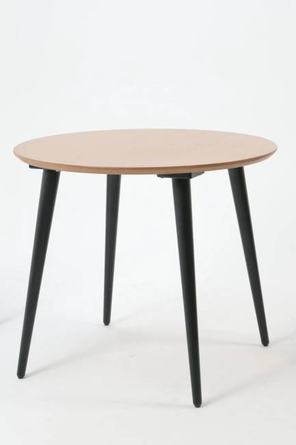 Стол Монте К 100 чёрное дерево/натур