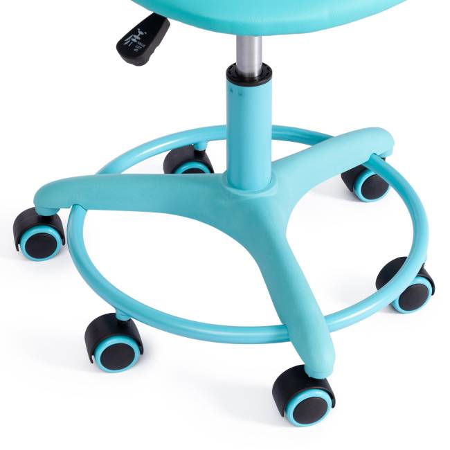 Кресло Kiddy  кож/зам, бирюзовый бирюзовый кож/зам