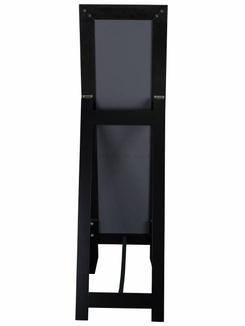 Зеркало напольное BeautyStyle 1 черный 130 см х 35 см