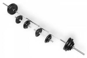 Набор гантелей и штанга ATLAS SPORT 48 кг Набор гантелей и штанга ATLAS SPORT 48 кг