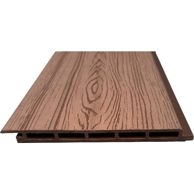 Фасадная панель из ДПК HOLZHOF, 165*15*3000 коричневый Фасадная панель из ДПК HOLZHOF, 165*15*3000 коричневый